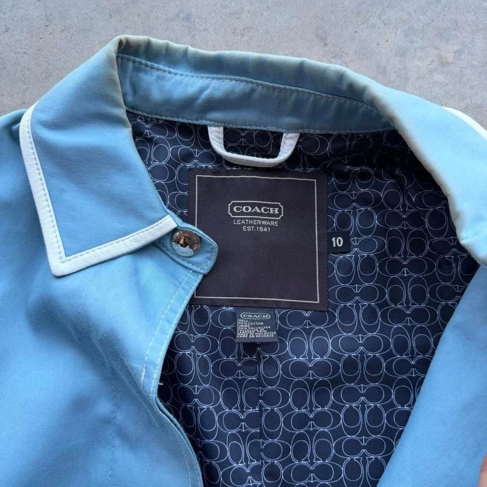 Vintage Y2K Coach trench coat